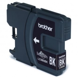 BROTHER TUSZ LC-980BK, BLACK, 300S, BROTHER DCP-145C, ORYGINAŁ