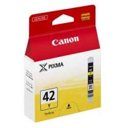 CANON TUSZ CLI-42Y, YELLOW, 6387B001, CANON PIXMA PRO-100, ORYGINAŁ