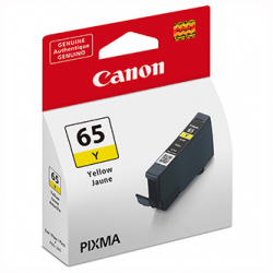 CANON TUSZ CLI-65Y, YELLOW, 12.6ML, 4218C001, ORYGINAŁ