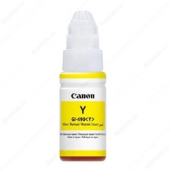 CANON TUSZ GI-490 Y, YELLOW, 7000S, 70ML, ORYGINAŁ