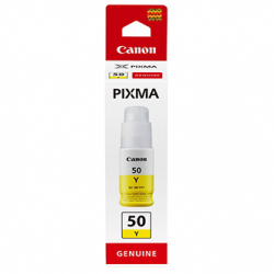 CANON TUSZ GI-50 Y, YELLOW, 7700S, 9ML, ORYGINAŁ