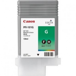 CANON TUSZ PFI101G, GREEN, 130ML, 0890B001, ORYGINAŁ