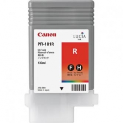 CANON TUSZ PFI101R, RED, 130ML, 0889B001, ORYGINAŁ