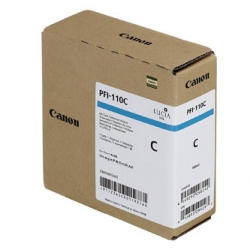 CANON TUSZ PFI110C, CYAN, 160ML, 2365C001, ORYGINAŁ