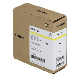 CANON TUSZ PFI110Y, YELLOW, 160ML, 2367C001, ORYGINAŁ