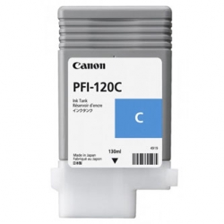 CANON TUSZ PFI120C, CYAN, 130ML, 2886C001, ORYGINAŁ