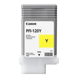 CANON TUSZ PFI120Y, YELLOW, 130ML, 2888C001, ORYGINAŁ