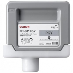 CANON TUSZ PFI301PGY, PHOTO GREY, 330ML, 1496B001, ORYGINAŁ