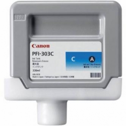 CANON TUSZ PFI303C, CYAN, 330ML, 2959B001, ORYGINAŁ