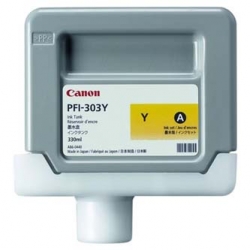 CANON TUSZ PFI303Y, YELLOW, 330ML, 2961B001, ORYGINAŁ