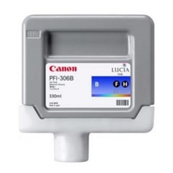 CANON TUSZ PFI306BL, BLUE, 330ML, 6665B001, ORYGINAŁ