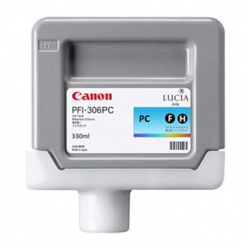 CANON TUSZ PFI306PC, PHOTO CYAN, 330ML, 6661B001, ORYGINAŁ