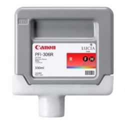 CANON TUSZ PFI306R, RED, 330ML, 6663B001, ORYGINAŁ