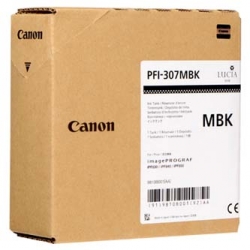 CANON TUSZ PFI307MB, MATTE BLACK, 330ML, 9810B001, ORYGINAŁ