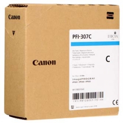 CANON TUSZ PFI307C, CYAN, 330ML, 9812B001, ORYGINAŁ