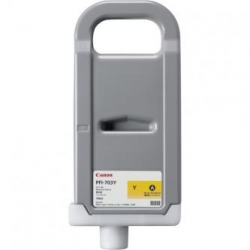 CANON TUSZ PFI703Y, YELLOW, 700ML, 2966B003, ORYGINAŁ