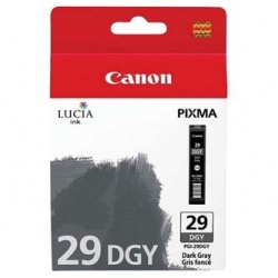 CANON TUSZ PGI29 DARK GREY, DARK GREY, 4870B001, CANON PIXMA PRO 1, ORYGINAŁ