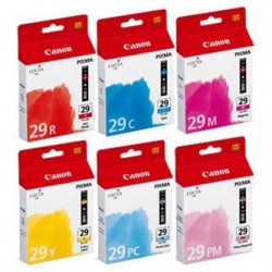 CANON TUSZ PGI29 CMY/PC/PM/R MULTI, CMYK, 4873B005, CANON PIXMA PRO 1, ORYGINAŁ