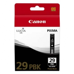 CANON TUSZ PGI29PBK, PHOTO BLACK, 4869B001, CANON PIXMA PRO 1, ORYGINAŁ