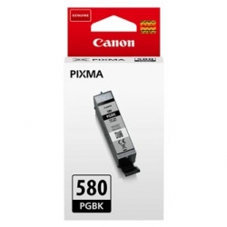 CANON TUSZ PGI-580PGBK, BLACK, 11.2ML, 2078C001, ORYGINAŁ