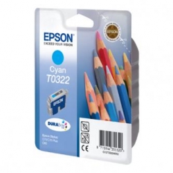 EPSON TUSZ C13T032240, CYAN, 420S, 16ML, ORYGINAŁ