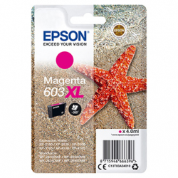 EPSON TUSZ C13T03A34010, 603XL, MAGENTA, 4.0ML, ORYGINAŁ