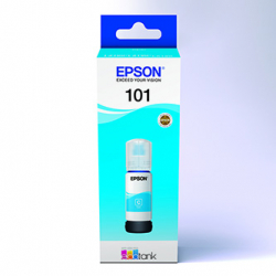 EPSON TUSZ C13T03V24A, 101, CYAN, 70ML, ORYGINAŁ