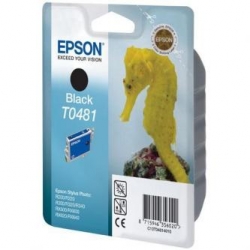 EPSON TUSZ C13T048140, BLACK, 630S, 13ML, ORYGINAŁ