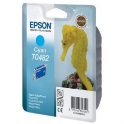 EPSON TUSZ C13T048240, CYAN, 430S, 13ML, ORYGINAŁ