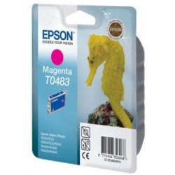 EPSON TUSZ C13T048340, MAGENTA, 430S, 13ML, ORYGINAŁ