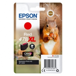 EPSON TUSZ C13T04F54010, 478XL, RED, 10.2ML, ORYGINAŁ