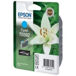 EPSON TUSZ C13T059240, CYAN, 13ML, EPSON STYLUS PHOTO R2400, ORYGINAŁ