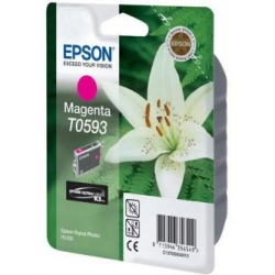 EPSON TUSZ C13T059340, MAGENTA, 13ML, EPSON STYLUS PHOTO R2400, ORYGINAŁ