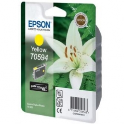 EPSON TUSZ C13T059440, YELLOW, 13ML, EPSON STYLUS PHOTO R2400, ORYGINAŁ