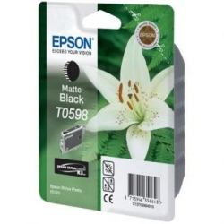 EPSON TUSZ C13T059840, MATTE BLACK, 13ML, EPSON STYLUS PHOTO R2400, ORYGINAŁ