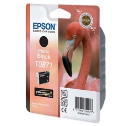 EPSON TUSZ C13T08714010, PHOTO BLACK, 11,4ML, ORYGINAŁ