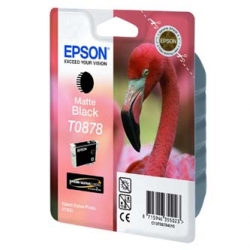 EPSON TUSZ C13T08784010, MATTE BLACK, 11,4ML, ORYGINAŁ