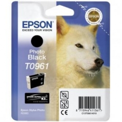 EPSON TUSZ C13T09614010, PHOTO BLACK, 13ML, EPSON STYLUS PHOTO R2880, ORYGINAŁ