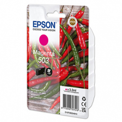 EPSON TUSZ C13T09Q34010, T09Q340, 503, MAGENTA, ORYGINAŁ