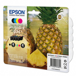 EPSON TUSZ C13T10G64010, T10G640, 604, CMYK, ORYGINAŁ