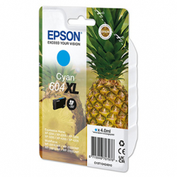 EPSON TUSZ C13T10H24010, T10H240, 604XL, CYAN, ORYGINAŁ