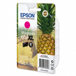 EPSON TUSZ C13T10H34010, T10H340, 604XL, MAGENTA, ORYGINAŁ