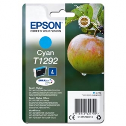 EPSON TUSZ C13T12924012, T1292, CYAN, 485S, ORYGINAŁ