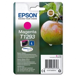 EPSON TUSZ C13T12934012, T1293, MAGENTA, 485S, ORYGINAŁ