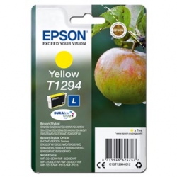 EPSON TUSZ C13T12944012, T1294, YELLOW, 485S, ORYGINAŁ