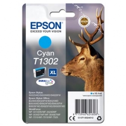 EPSON TUSZ C13T13024012, T1302, CYAN, 765S, ORYGINAŁ