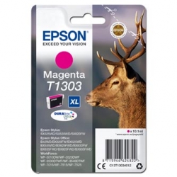 EPSON TUSZ C13T13034012, T1303, MAGENTA, 765S, ORYGINAŁ