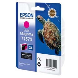 EPSON TUSZ C13T15734010, VIVID MAGENTA, 25,9ML, ORYGINAŁ