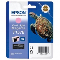 EPSON TUSZ C13T15764010, LIGHT VIVID MAGENTA, 25,9ML, ORYGINAŁ