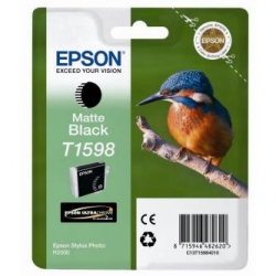 EPSON TUSZ C13T15984010, MATTE BLACK, 17ML, EPSON STYLUS PHOTO R2000, ORYGINAŁ